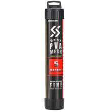 SOUGAYILANG 1pc 5m/196.85in Water-Soluble PVA Mesh Netting Roll - Dissolvable Carp Fishing Bait Bag Material For Particle/Pellet Wrapping (18/24/37/44mm) | Hair Rigs