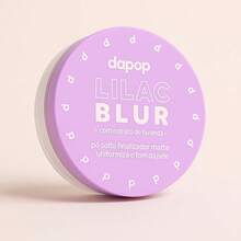 Dapop Lilac Blur Powder – Loose Powder With Blur Effect, Oil Control And High Hold - 30g - Roxo - Xem 4