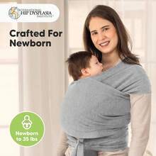 1pcs XL Baby Wrap Carrier -Newborn Infant Multi-Function Front Carry Wrap Carrier, All In 1 Original Baby Carrier Newborn To Toddler Sling, Easy To Wear, Hands Free Bonding, Lightweight, Breathable Infant Wraps,Convenient & Portable, Suitable For All Seasons - Baby Wrap Carrier - 查看 7