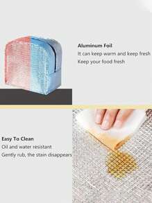 Lunch Bag,Bento Tote Bag,Waterproof And Oil-Proof Worker's Lunch Bag,Bear Lady Lunch Bag,Portable Insulated Bag,Waterproof And Oil-Proof Worker's Lunch Bag,Reusable Lunch Bag,Can Be Used For Outing,Work Etc., Back To School, Outdoor Carrying Bag