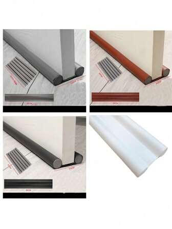 1 件/2 件皮革门扫，挡风条，隔热，防风雨，防虫防尘门底密封条