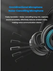 HP 8001電競級有線耳機發聲單元 超清語音降噪麥克風 遊戲專用 透氣蛋白皮耳罩 可調式頭樑 多平台相容 - 惠普8001[單USB接口] - 查看 5