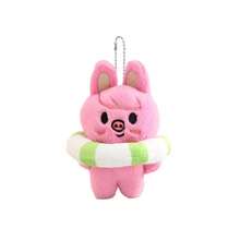 1 pieza Llavero/Colgante de muñeco anillo flotante de peluche con estilo coreano de niño sin hogar, igual que Yongbu - Multicolor - Ver 15