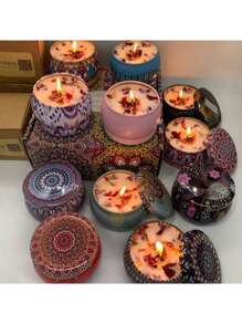 Velas aromáticas de frasco de colores Cirelle, el mejor regalo para la mejor amiga, mujer, madre, novia, esposa, padres, hijas e hijos. Velas de cera de soja para decoración del hogar y la habitación, vela decorativa como regalo de cumpleaños, regalo del Día de la Madre, regalo del Día de San Valentín, regalo de graduación
