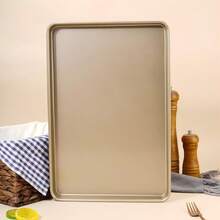 17 英寸烤箱烤盘套装，烹饪不粘金色烤盘，适用于厨房烤箱用品，饼干烤盘，蛋糕烤盘，面包烤盘，松饼烤盘，披萨烤盘，果冻卷烤盘 - 万圣节/亡灵节 - 彩色 - 查看 12