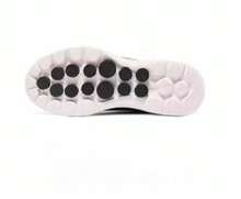 Skechers Women's Lightweight Comfortable Breathable Shock-Absorbing Supportive Walking Shoes - Black and White - View 7