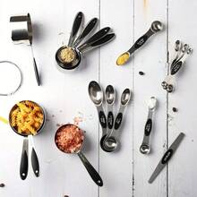 8/17pcs Deluxe Measuring Cups Set - Premium Stainless Steel Measuring Spoons For Accurate Dry And Liquid Ingredient Measurement, Essential Baking Tools, Kitchen Gadgets, And Accessories For Home Cooks And Professionals - 彩色 - 查看 7