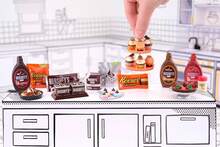 Make It Mini Food Hershey Multipack Mini Collectibles, DIY, Resin Play, Replica Food, NOT Edible, Collectors, 8+,7267463 - Rust Brown - View 8