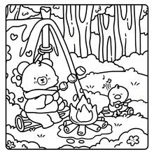 كتاب تلوين ب- 30 صفحة بموضوع أصدقاء الحيوانات الكرتونية الجميلة، ورق سميك، حياة اليومية لرفقاء الحيوانات والخراف الكرتونية الجميلة والكلاب والدببة، أوقات سعيدة، استرخاء وإطلاق الإبداع، مناسب كهدية لعيد الشكر أو عيد الميلاد أو عيد الميلاد