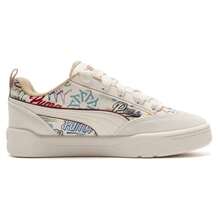 Puma Park Lifestyle Graffiti Low-Top Lace-Up Casual Comfortable Simple Sneakers, 405258-02 - -red-pine Sand - View 6