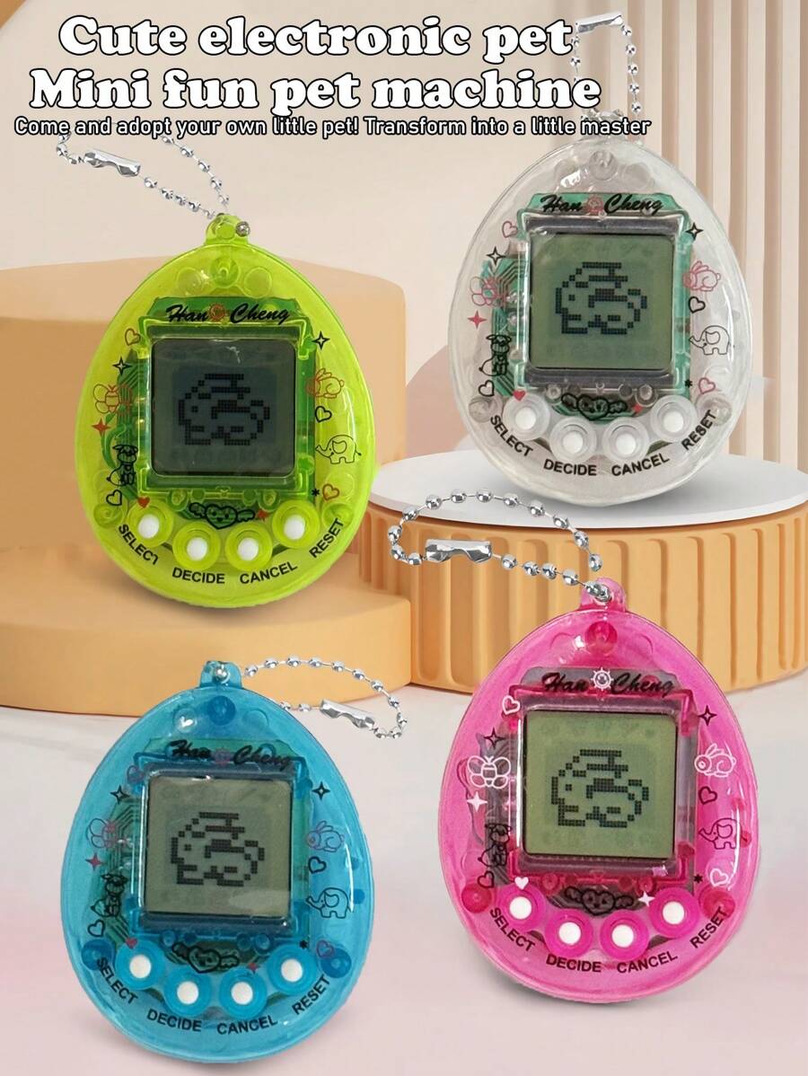 Bestseller Handheld Nostalgic Game Console, Kids Educational Toy Accessories, Mini Electronic Pet Puzzle Game, Student Gift