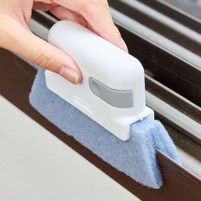 1pc Window Gap Cleaning Brush, Ideal For Window Glass Cleaning And Corner Cleaning