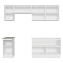 MADESA Baker's Racks - Black and White - View 9