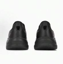 Skechers 夏季GO WALK 6男款運動鞋一腳蹬休閒健步鞋 - 黑色 - 查看 4