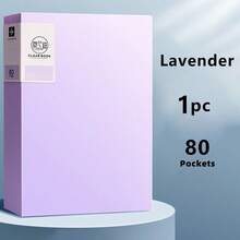 1 pieza Carpeta transparente de documentos, tamaño A4 con capacidad de 20/30/40/60/80/100 páginas, 6 colores disponibles, portafolio de archivos de empresa, organizador de exámenes estudiantiles, portador de suministros de oficina, impermeable y a prueba de suciedad, carpeta de almacenamiento de gran capacidad, tono pastel, portador de partituras, registro de chequeos de embarazo familiar, regalo de regreso a la escuela/graduación, bolsa de documentos comerciales, material de PP, álbum de ilustraciones, portador de certificados de premio