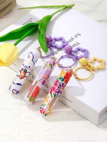 1 chai chiết 5ml, chai xịt, chai chiết. Phụ kiện treo móc khóa, nước hoa 5ml trong chai riêng biệt, chai chiết đáy du lịch di động. Có thể tái sử dụng, thiết kế chiết đáy, thích hợp để chiết nước hoa dạng lỏng, chiết nước hoa, nhỏ gọn và dễ dàng mang theo. Chai chiết nước hoa du lịch thiết yếu cho kỳ nghỉ lễ - Nhiều màu - Xem 4