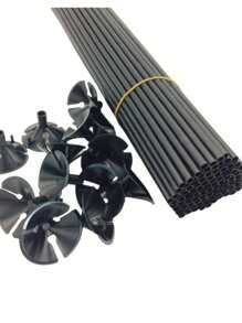 10pcs Balloon Sticks - Plastic Party Balloon Rods For Weddings, Birthdays, & More (32cm/40cm) Valentine DAY, Valentines Wedding, Birthday,Party Balloon Filling Decoration Accessories,Father's Day, Mother's Day, Anniversary, Valentine Day