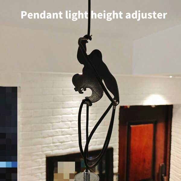 Corde ajustable pour longueur de suspension de luminaire de plafond, accessoire décoratif d'éclairage, style gorille