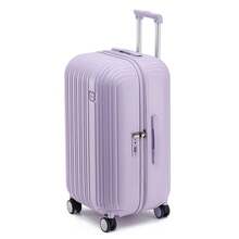 Luggage Suitcase Carry-On Shockproof Rolling Lightweight Small Password Travel Bag Box RWXF - Purple - View 12