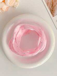 1pc Fashionable Colorful Crinkled Chiffon Data Cable Protector Sleeve With Rhinestones, Compatible With Apple Type-C & Android Cables Nan Charger Accessories Phone Accessories - Multicolor - View 15