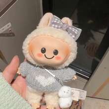 1pc (Excluding Dolls), One Three-Dimensional Resin Dog Pendant, Mini Doll, Mobile Phone Pendant, DIY Keychain Accessory, Fabric Accessory, Halloween Gift, Christmas Gift - Multicolor - View 5