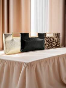 Sac à main imprimé léopard, sac à bandoulière à chaîne, sac à rabat imprimé léopard de grande capacité et . Convient pour les déplacements quotidiens ou les sorties des femmes, également adapté pour les fêtes, les mariages, les bals, les dîners/banquets de gala. Peut être assorti avec des robes de mariée, des robes de soirée, des robes de bal, des robes d'anniversaire, etc. Sac imprimé guépard, retour de l'imprimé léopard, nouveau sac imprimé tigre pour l'automne/hiver, indispensable pour les femmes. - Multicolore - Voir 1