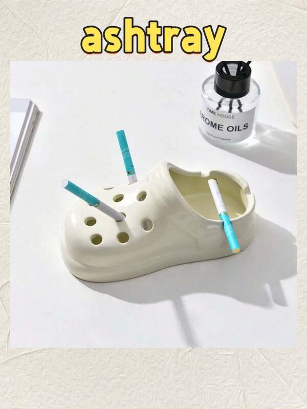 A Unique Ceramic Shoe-Shaped Ashtray - The Perfect Choice For Home, Office Or Hotel Decoration | Ideal Gift For Valentine's Day And New Year