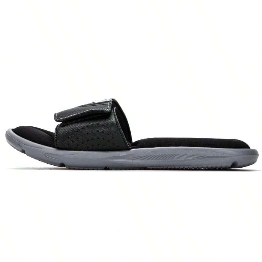 Under Armour M Ignite VI SL Lightweight & Breathable Men's Slippers, Suitable For Bathroom, Outdoor, Beach & Recreation - Black - View 1