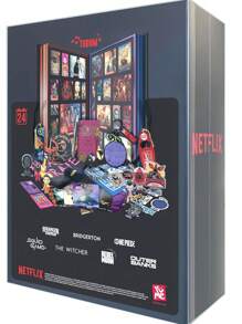 Netflix 1pc Netflix Officially Licensed Advent Calendar With Collectible Toy Figures Inspired By Fan-Favorite Netflix Original Shows Perfect For Gifting To Family And Friends As A Thoughtful Holiday Or Birthday Present