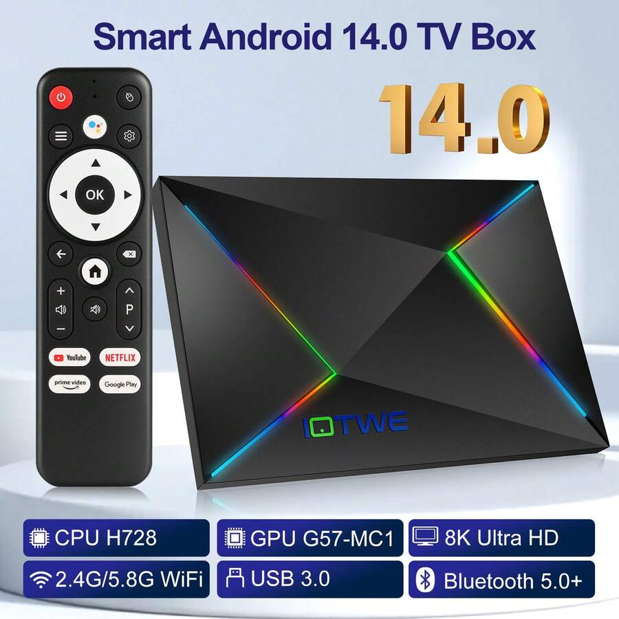 XGODY 2025 Android 14.0 TV Box 32GB/64GB/128GB 1000M HD Media Player 8K 2.4G/5GHz WIFI Bluetooth - 查看 1