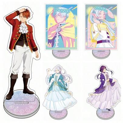 Figura de acrílico de pie modelo de Frieren del anime Frieren: At Beyond Journey's End Funeral, de 15cm, decoración de escritorio