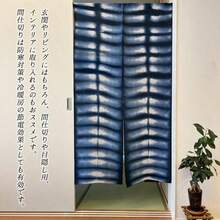 Japanese Curtains - Royal Blue - View 5