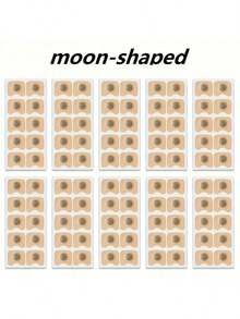 100/30pcs Magnetic Nose Strips, Oil-Free, Friendly Light Beige,Boost Oxygen Intake, Sweat-Resistant, For Expanding Nose And Increasing Oxygen Flow - Square - View 1