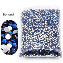 Non Hot Fix Rhinestones 2mm-6mm Silver Bottom Round Resin Flatback Crystal Rhinestone DIY Nail Art Jewelry Garment Decorations