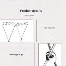 折叠式垃圾架，适用于露营和户外活动，便携式折叠式垃圾架，烧烤露营垃圾架 - 彩色 - 查看 4