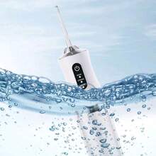 خيط تنظيف المياه الكهربائي، جهاز تهيج فموي قابل للنقل لاسلكيًا، مع 3 أوضاع و4 فوهات، خراطيم كهربائية للعناية بالفم في المنزل، مثالي للرحلات والأعمال والسفر، خيارات هدايا المهرجانات