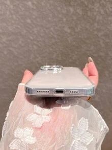 极简透明手机壳,兼容 17 Pro Max/17 Pro/17 Air/17/16 Pro Max/16/16 Pro/16 Plus/11/15/15 Pro/15 Pro Max/12/13/14 Pro Max/XS/XR/11 Pro/11 Pro Max/12 Pro/12 Pro Max/13 Pro/13 Pro Max/7 Plus/14 Pro/14 Pro Max/14 Plus/7 Plus/8 Plus/8/SE2/12 Mini/13 Mini - 透明-鑽飾 - 查看 11