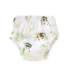 5 件可重复使用的婴儿训练裤，可洗尿布袋，透气如厕学习内衣，防水防漏幼儿尿布，柔软舒适的材质，适合所有季节的婴儿