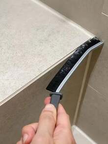 1 件装多功能长缝刷，用于洗衣机滚筒清洁、水槽清洁、添加硬清洁刷、带手柄清洁工具、窗缝清洁 - 灰色 - 查看 3