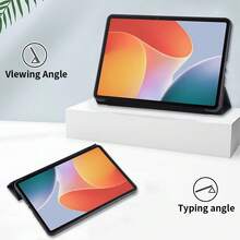 Funda para Tablet PC compatible con Infinix Xpad 11" 2024 y Megapad 11" con carcasa inferior de TPU suave - Negro - Ver 7