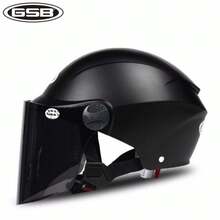 Bicycle Helmets - [Estilo de verano estándar nacional de clase A] Blanco con lentes de color té negro - Ver 5