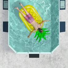 1pc 1.6m Foldable Swimming Pool, PVC Frame Solid Non-Inflatable Quick-Open Easy-Install Home Pool, Suitable For Yard, Party, Outdoor Activities, Swimming, Leisure Entertainment, Easter, April Fool's Day - Multicolor - View 6