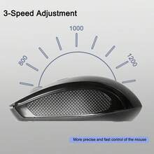 Wireless Mouse, Anti Slip Scroll Wheel, Ergonomic Design, Suitable For Laptops Pc,Chromebook Compatible With MacBook Mouse With Usb Nano Receiver, Wireless Computer Mouse - Multicolor - View 3