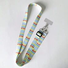 Retro Phone Lanyard With 360° Rotatable Clip, Adjustable Strap, Sturdy Dual-Use Halter, Fashionable Shoulder Strap, Suitable For Various Smartphones Compatible With Android And Most Smartphone,Gifts For Mother, Family, Friends, Birthday, Holiday Phone Chain - Multicolor - View 15