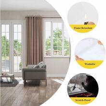 New Fowong Fly Screens For Windows 120cm X 250cm Durable Polyester Window Screen Mesh Mosquito Window Nets To Keep Bugs Out Insect Mesh Replacement Suitable For Windows Doors Or Skylights White - 120X250cm - View 5
