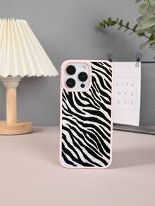 GALLAPLE Zebra Print Magnetic Phone Case, Stylish And Wild,Made Of Soft Material That Is Drop-Proof, Shock-Proof, And Scratch-Resistant, It Is Dirt-Resistant And Durable, Compatible With IPhone 17Promax/17Pro/17AIR/17/16Promax/16Pro/16Plus/16/15Promax/15Pro/15Plus/15/14Promax/14Pro/14Plus/14/13Promax/13Pro/13/12Promax/12Pro/12/11Promax/11Pro/11/XSMAX/X/XS - 白色 - 查看 8