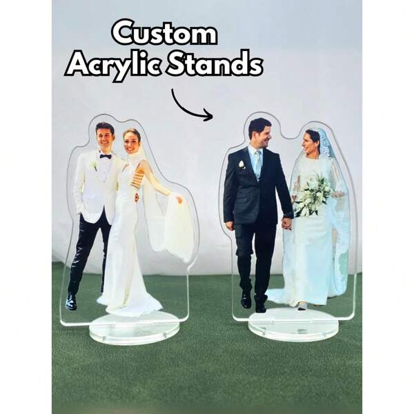Custom Acrylic Picture Stand,Personalized Home Decor,Housewarming,Gift For Couples,Perfect Keepsake For Special Moments,Wedding Keepsake,Valentine's Day Gift, Wedding Gifts, Wedding Accessories, BridemaidsGift, Christmas Gift, Christmas Decor, Thanksgiving Gift, New Year Gift, Party Decor
