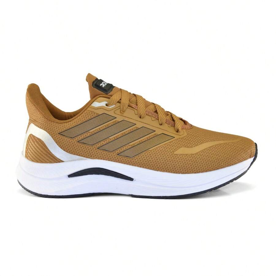 Men's Sports Tennis Shoes For Gym Running, Training, Work, Comfortable - CARAMEL - View 1