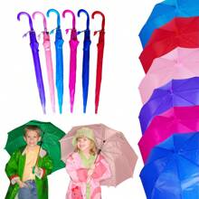Guarda Chuva Infantil Liso Sombrinha para menino e menina automático com apito