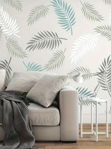 1 Stück großes 11,8 x 15,76 Zoll großes wiederverwendbares Palmblatt Glas und DIY Basteln. Perfekt für Wandkunst, T-Shirts, Heimdekoration, Gemälde, Kunsthandwerk, ideal zum Malen, Sprühen und Graffiti. Milchweiße PET-Malvorlagen, Schulbedarf, Einschulung